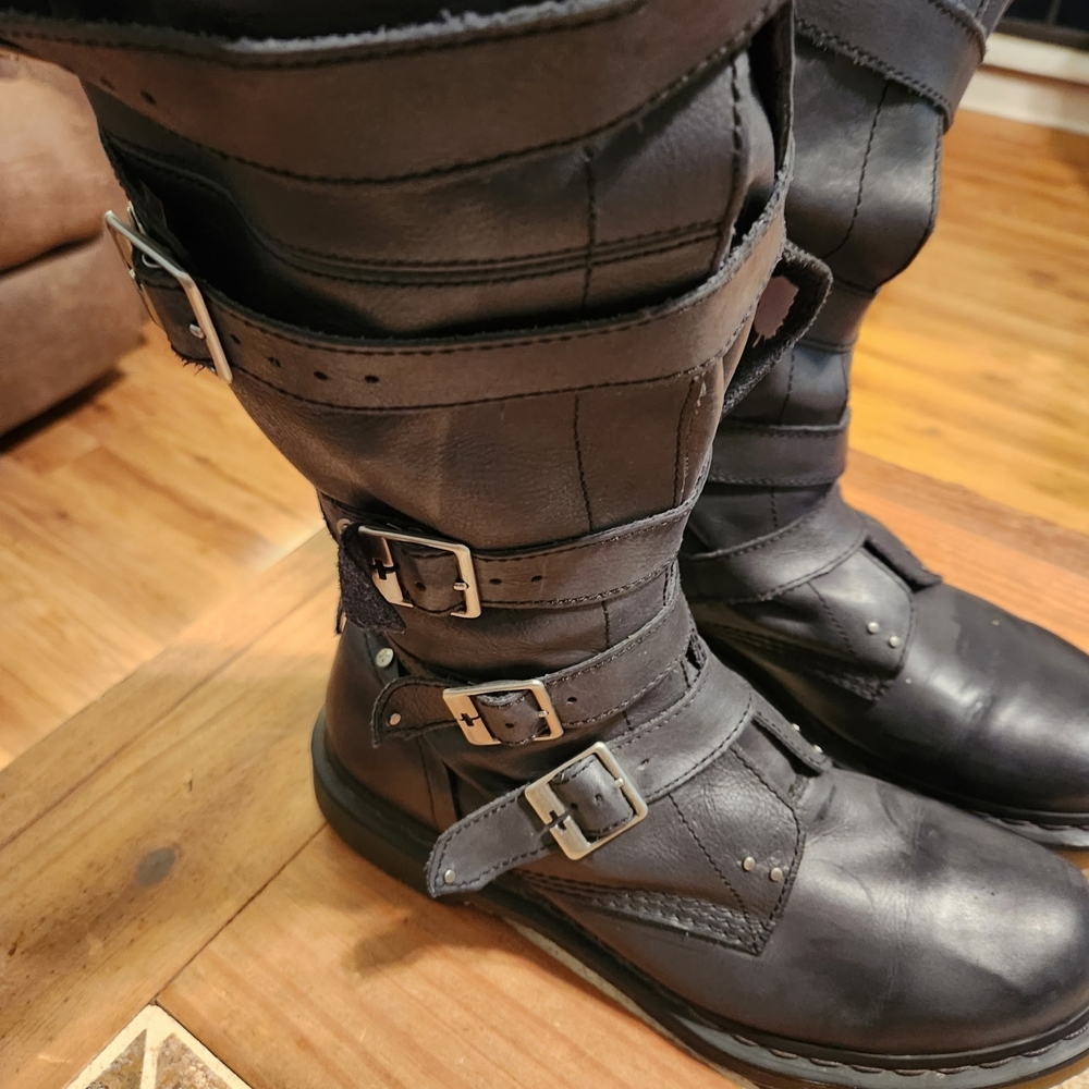 Dr. Martens Black Combat Boots